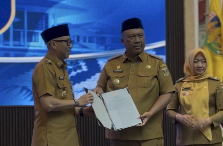 I Komang Koheri Siap Jalankan Amanah Setelah Resmi Menerima SK PLT Bupati Lampung Tengah