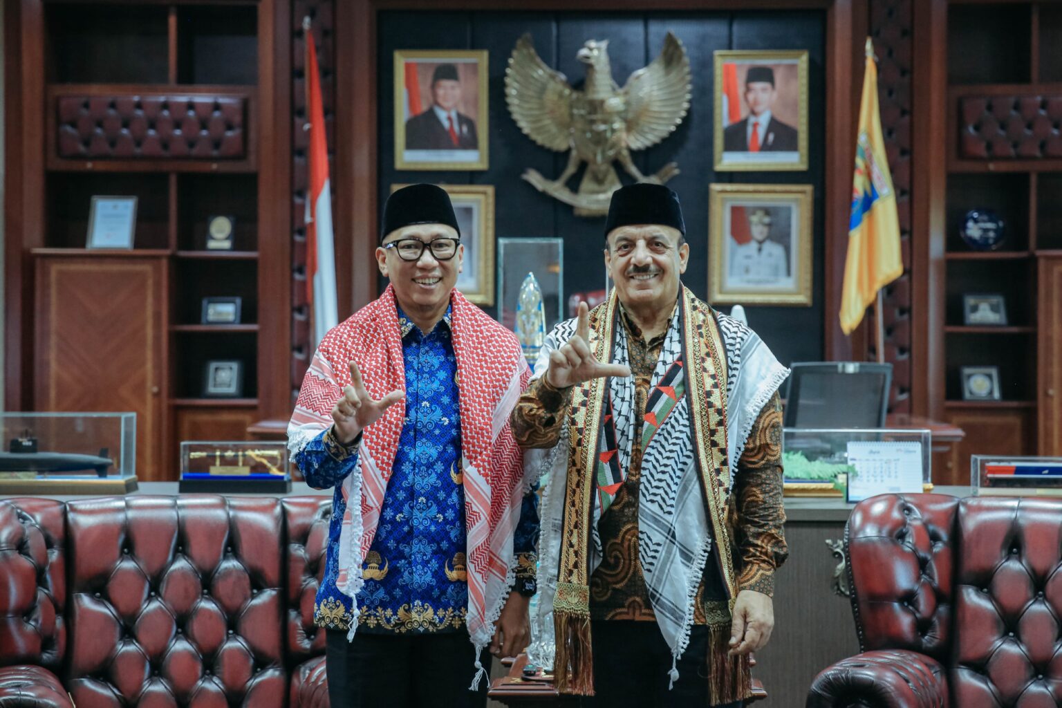 Terima Dubes Palestina, Gubernur Mirza: Solidaritas Lampung Lahir dari Ketulusan