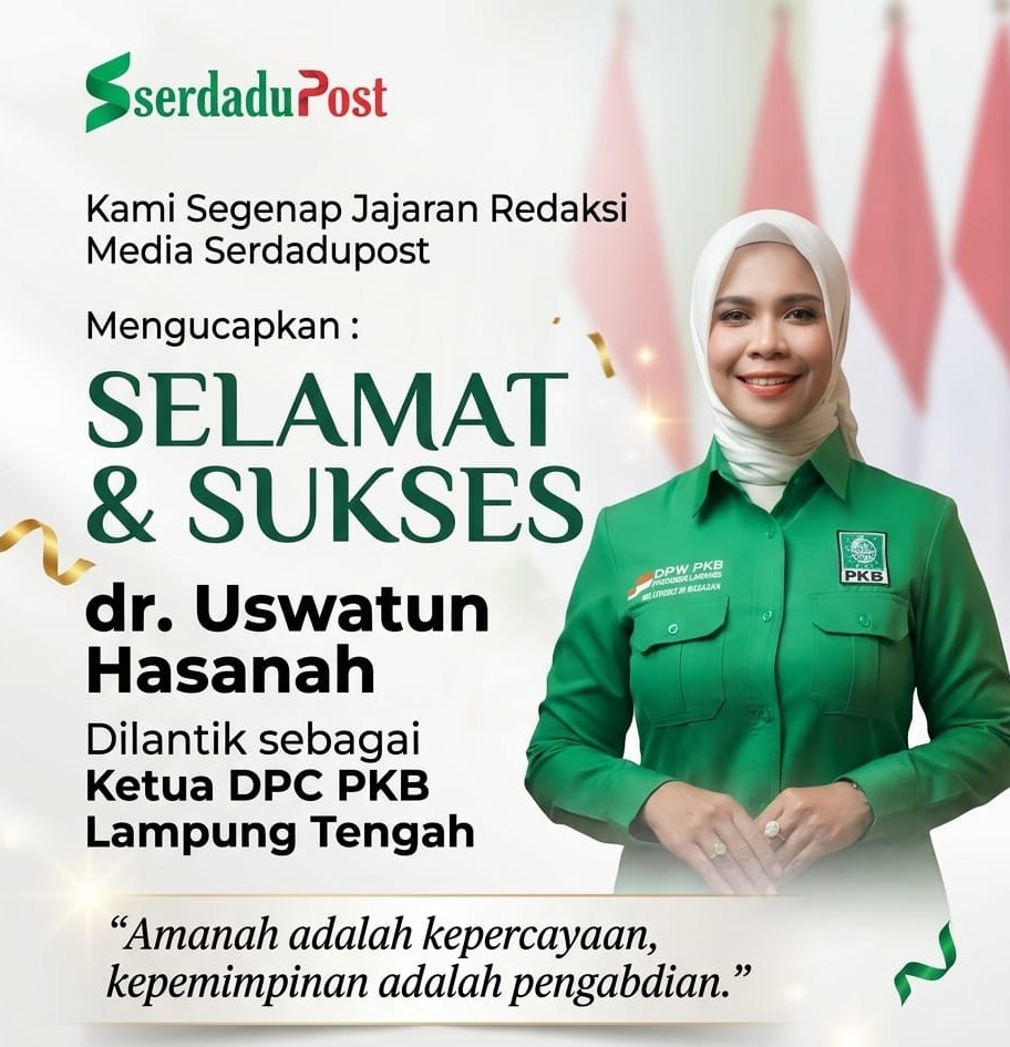 Resmi Dilantik Sebagai Ketua DPC PKB, dr. Uswatun Hasanah Fokuskan Peningkatan Layanan Kesehatan Bagi Masyarakat Lampung Tengah